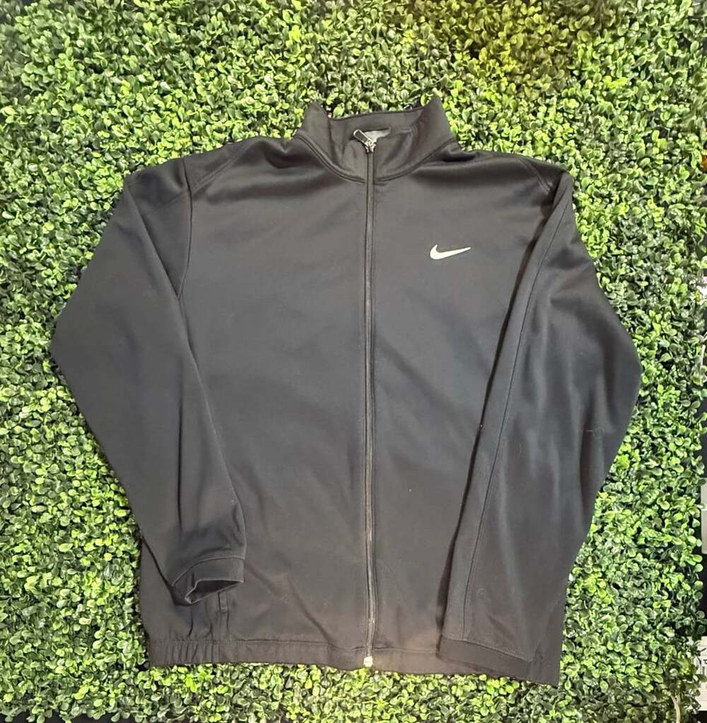 Nike Golf Tour Performance Therma-Fit Black Full Zip Jacket Size Large